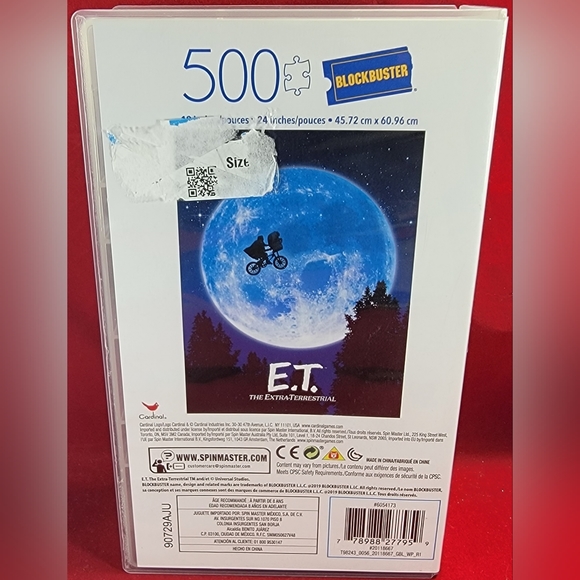 E.t. the extra-terrestrial 500 piece puzzle (nib) - Picture 6 of 6